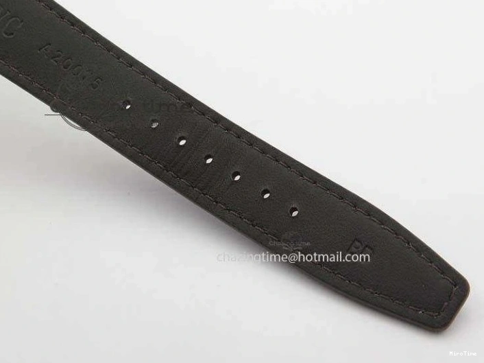 MIROTIME 0418 Portuguese Chrono RG IW371480 ZF 1:1 Best Edition White Dial On Brown Leather Strap A7750 V HighPerformance 7266